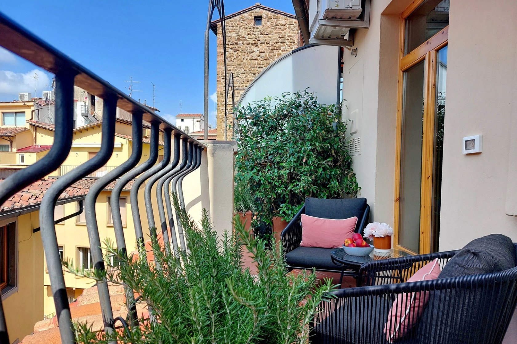 Florence vacation rental with terrace