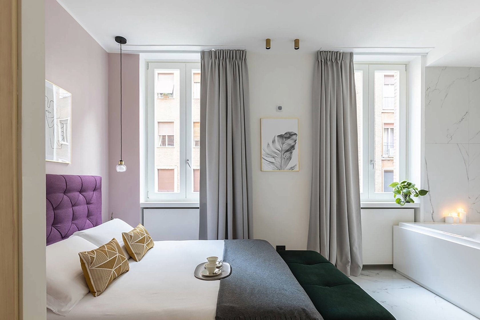 Rome three bedroom vacation apartment rental